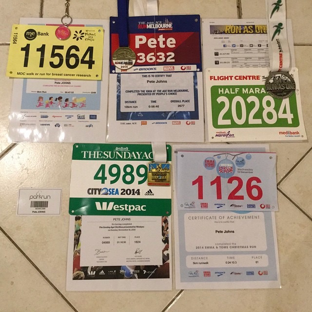 Running highlights from 2014